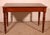 Tan Mahogany Flat Desk with Drawers and Inlays, 19th-Century For Sale - Image 8 of 14