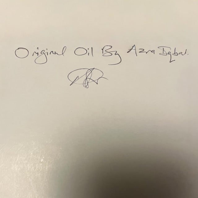 Impressionist Original Impressionist English Oil Painting, Signed & Framed For Sale - Image 3 of 3