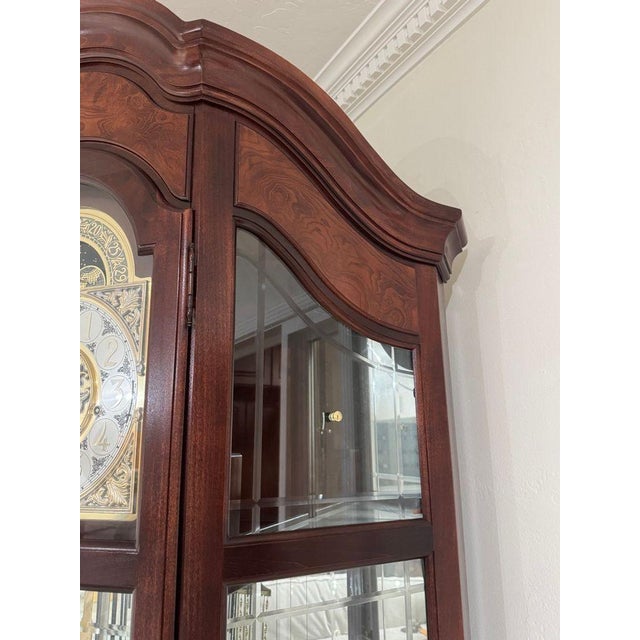 Howard Miller Majestic II Grandfather Floor Clock Model 610-939, 2005 For Sale - Image 14 of 16