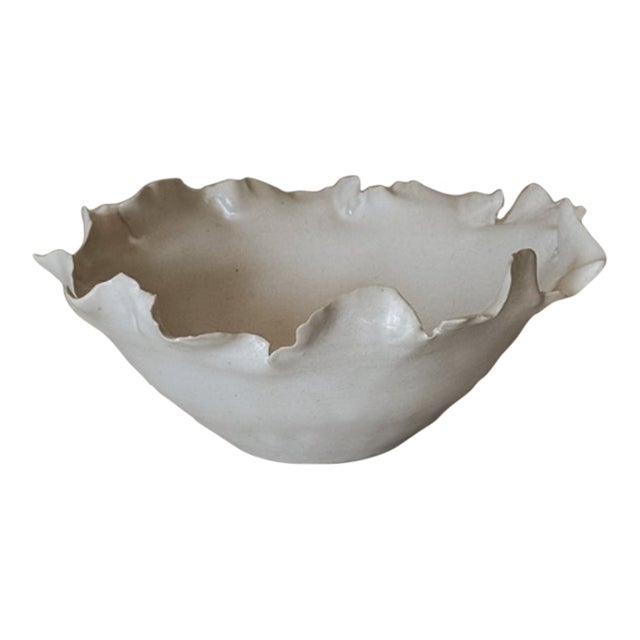 Alfaro Pottery X Josh Young Design House Original Hand-Thrown Ceramic Bowl For Sale