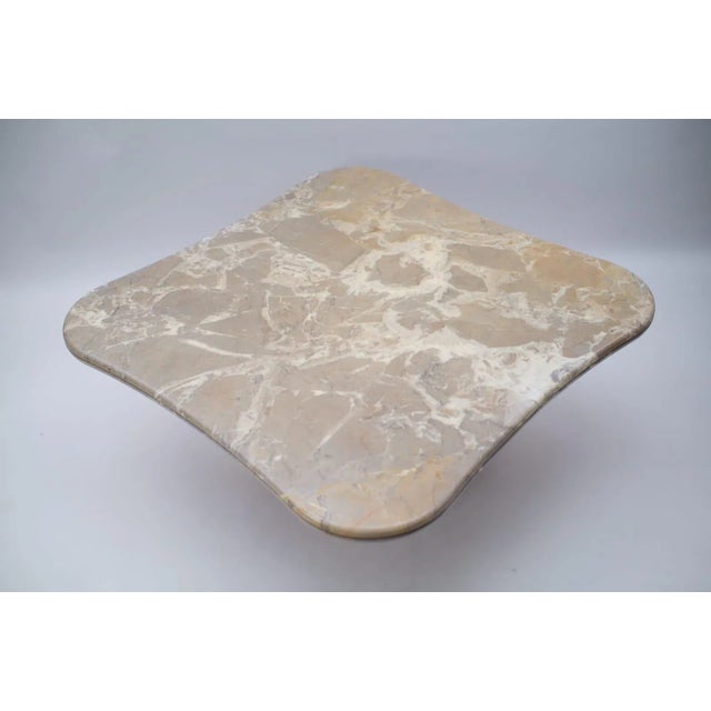 Gray Italian Marble Coffee Table, 1970s For Sale - Image 8 of 14