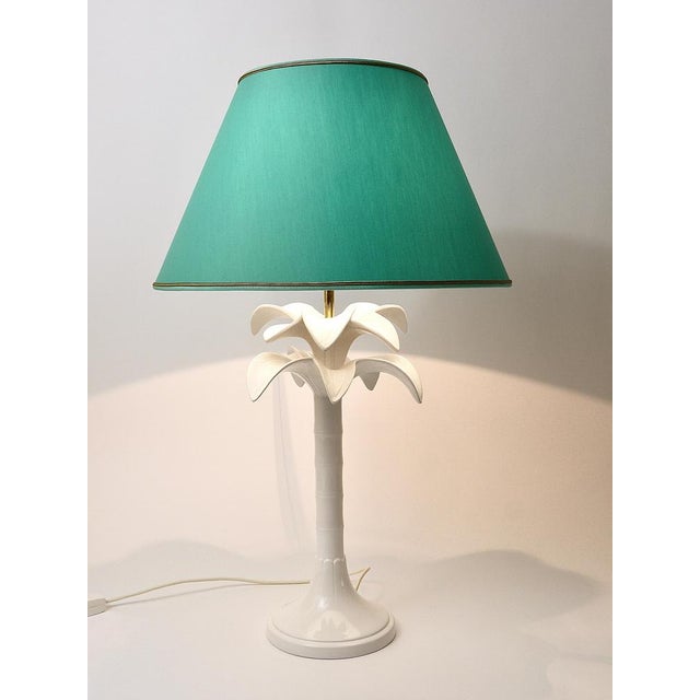 Beautiful and decorative table lamp / side lamp in the shape of a palm tree from the 1970s, designed by Tommasi Barbi,...