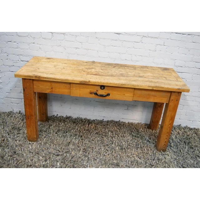 Industrial Workshop Table, 1950s For Sale - Image 12 of 18