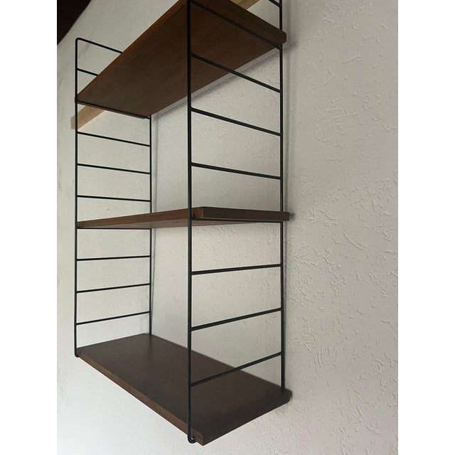Mid-Century String Shelving Unit, 1960s For Sale - Image 6 of 8