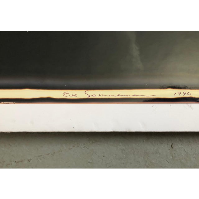 1990s Eve Sonneman, Vintage 20X24 Format Polaroid Signed Surrealist Photograph Eve Sonneman Photo, 1990 For Sale - Image 5 of 10