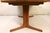 Wood Mid 20th Century Oval Extending Danish Teak Dining Table by Dyrlund For Sale - Image 7 of 16