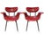 Italian Armchairs by Gastone Rinaldi for Rima, 1950s, Set of 2 For Sale - Image 6 of 16