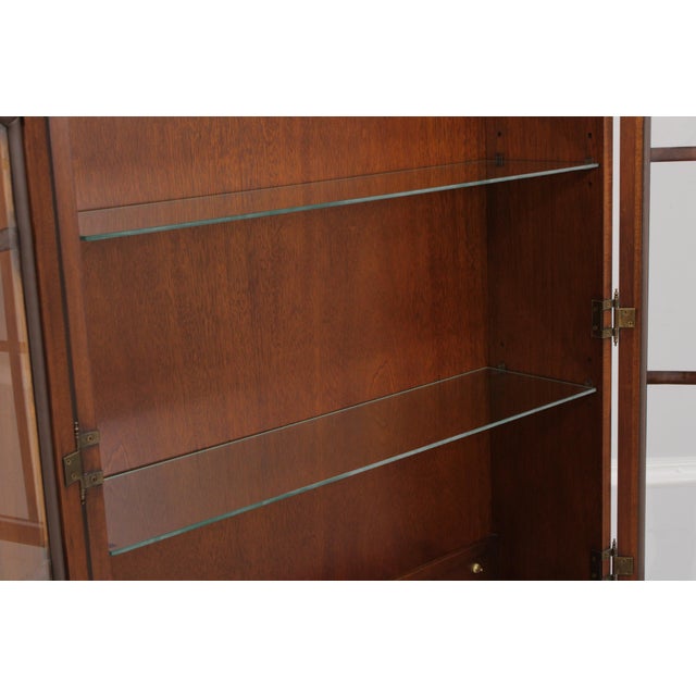 Hickory Chair Co George III Secretary Desk For Sale - Image 9 of 18