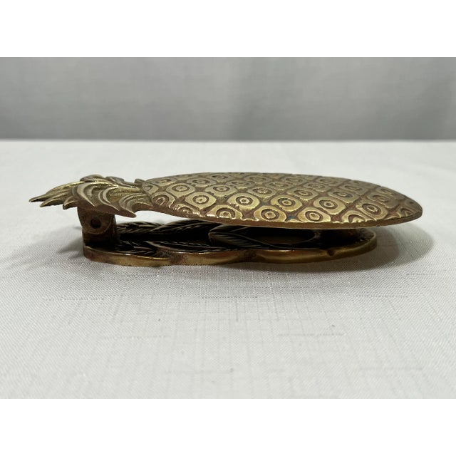Vintage Brass Pineapple Door Knocker Palm Beach Regency Style For Sale In Mobile - Image 6 of 7