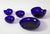 Elsa Peretti For Tiffany & Co Venetian Blown Glass Blue Cobalt Collection - 5 Pieces For Sale - Image 12 of 12