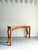 Wood 20th Century Hallway Console with Architectural Curves and Scrolled Legs, 1980s For Sale - Image 7 of 8