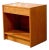 Danish Mid-Century Modern Wood Nightstand For Sale