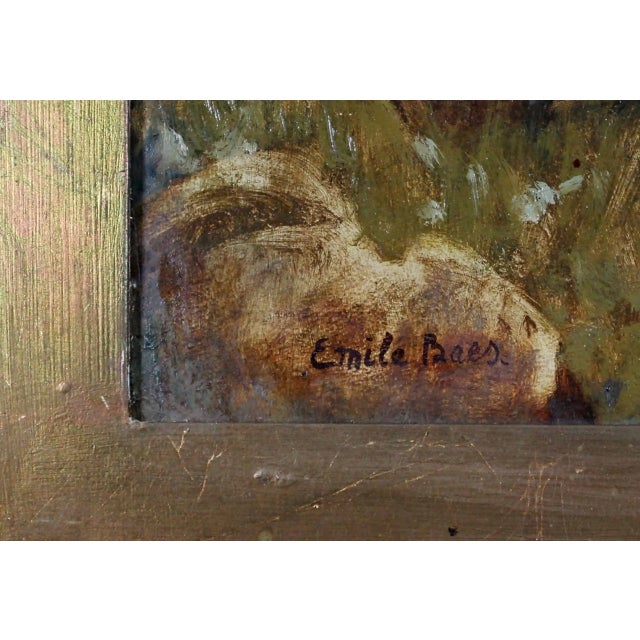 2000 - 2009 Emile Baes, Dionysus, Nude, Oil on Panel For Sale - Image 5 of 7