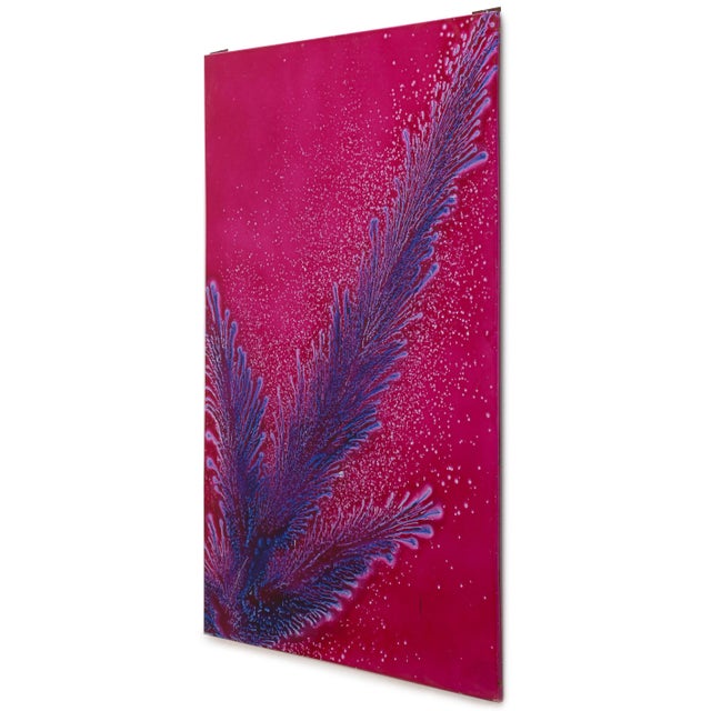 Pop-Art Wall Metal Enemal Painting, 1970s For Sale - Image 3 of 9