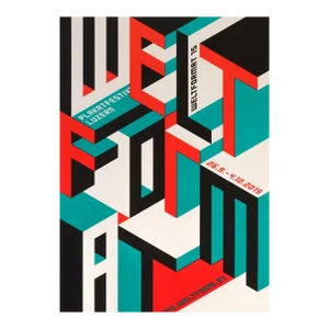 2021 Masters of Serigraphy Posters, Individual Print, Plakatfestival Luzern, Melchior Imboden