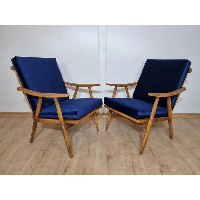 Set of Lounge Chairs by Ton from Ton For Sale - Image 9 of 9