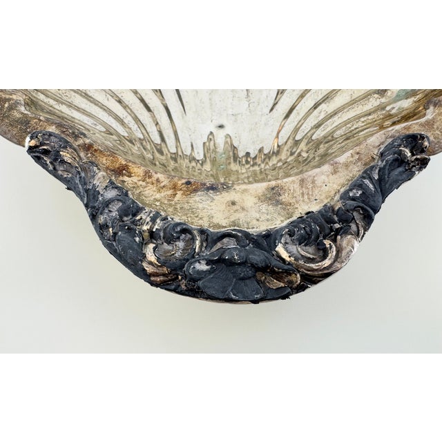 Vintage Fifth Avenue Silverplate Scallop Shell Centerpiece Bowl For Sale In Little Rock - Image 6 of 13