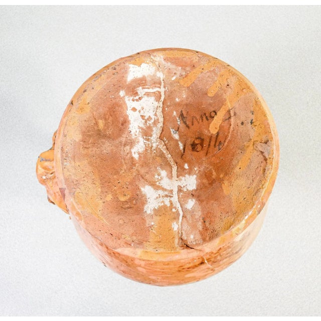 Terracotta Vase with Pastoral Scene. 1814 For Sale - Image 11 of 12