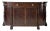 Late 20th Century Hickory Chair Federal Style Flame Mahogany & Inlaid Sideboard With Carved Paw Feet For Sale