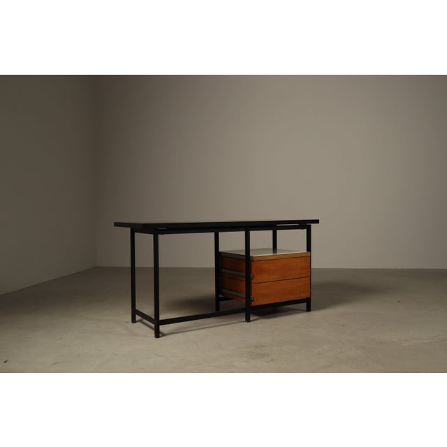 Writing Desk by Jules Wabbes for Mobilier Universel, Belgium, 1960s For Sale - Image 11 of 16