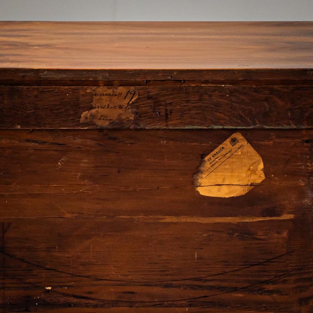 Biedermeier Demi-Cabinet with Pilasters, 1820 For Sale - Image 13 of 14