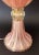 Pink Murano Glass and Gold Leaf Table Lamp, 1950s For Sale - Image 9 of 13