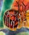 1990s 1992 Steve Krauss Autumn Landscape Enamel on Metal For Sale - Image 5 of 7