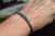 Vintage 1970's Zuni Turquoise Petit Point Sterling Silver Cuff Bracelet For Sale - Image 17 of 18