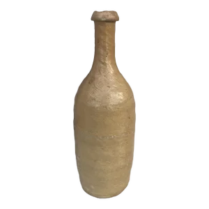 19th Century French Pottery Cider Bottle From Normandy