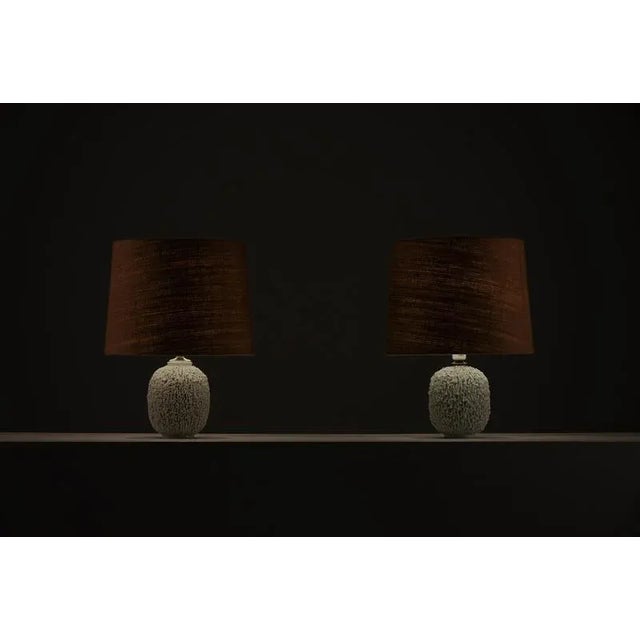 Vintage Swedish Table Lamps by Gunnar Nylund, 1950s, Set of 2 For Sale - Image 9 of 11