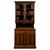 20th Century Edwardian English Walnut Bookcase with Bevelled Mirror, 1890s For Sale - Image 13 of 13