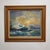 Large Seascape Vintage Painting, Framed For Sale - Image 9 of 12