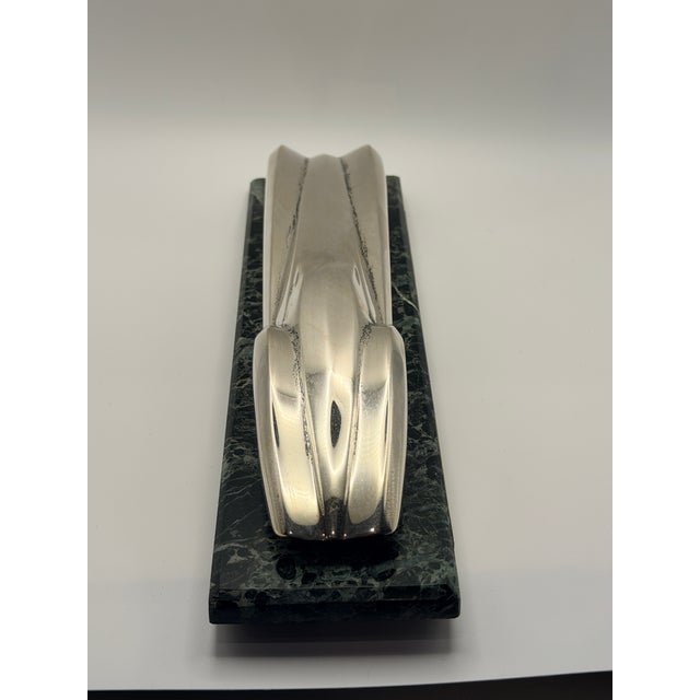 1990s Emmanuel Zurini Sterling-Silver Pebble Beach Concours D’Elegance Trophy (1998) For Sale - Image 5 of 5