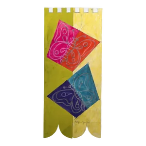 1960s Edgar Yaeger Medieval Banner