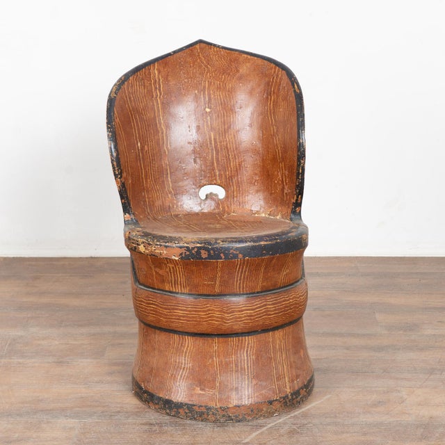 A kubbestol is a traditional Scandinavian chair made from a single log, and has become a collector's item for many...