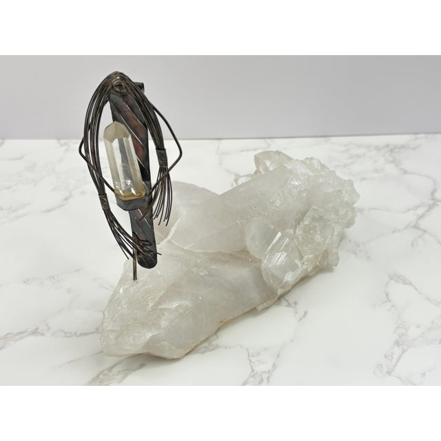 A wonderful and one of a kind jewelry art piece, by Native American artist Jeff Storey AKA Pinkeye. The brooch is hand...