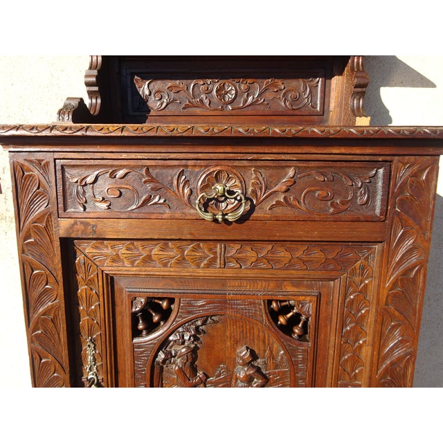 Antique Sideboard from Bedel & Cie For Sale - Image 11 of 18