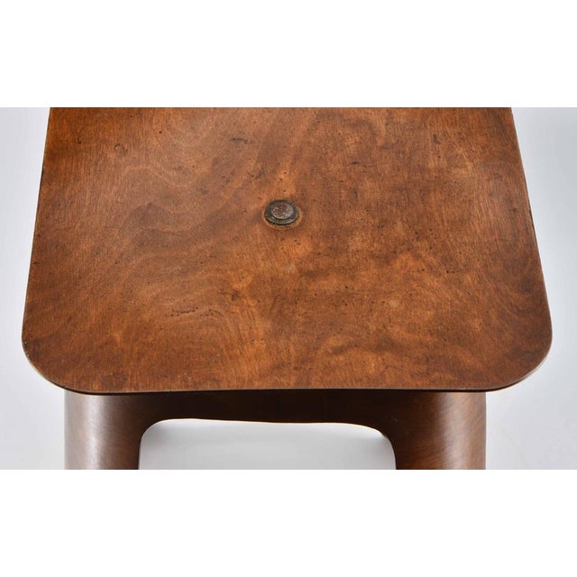 Venesta Stool in Plywood from Isokon, 1930s For Sale - Image 6 of 15