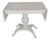 Swedish Painted Pedestal Drop-Leaf Table, circa 1880 For Sale