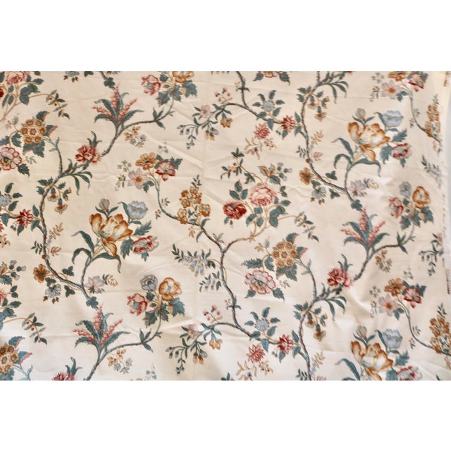 Sanderson Cotton Chintz Floral "Cordelia' - Lot 7 Yards Long & 50 Inch Wide