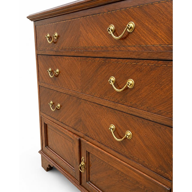 19th Century Chippendale Georgian Commode, 1920s For Sale - Image 3 of 11