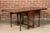 19th Century English 19th Century Oak Drop Leaf Table with Turned Legs and Two Drawers For Sale - Image 5 of 12