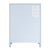 Nora 36 in. W Rectangular Wood 5 Drawer Tall Dresser, Light Blue For Sale In Chicago - Image 6 of 8