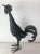 French Country Pair of Vintage Wrought Iron Roosters For Sale - Image 3 of 12