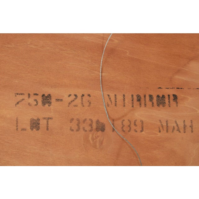 Chippendale Style Mahogany Frame Wall Mirror For Sale - Image 12 of 13