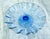 Mid-Century Modern Hand‑Blown Mid-Century Blue Pedestal Bowl For Sale - Image 3 of 6