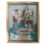 Isabella Stewart Gardner Museum Original Art Fabric Collage For Sale