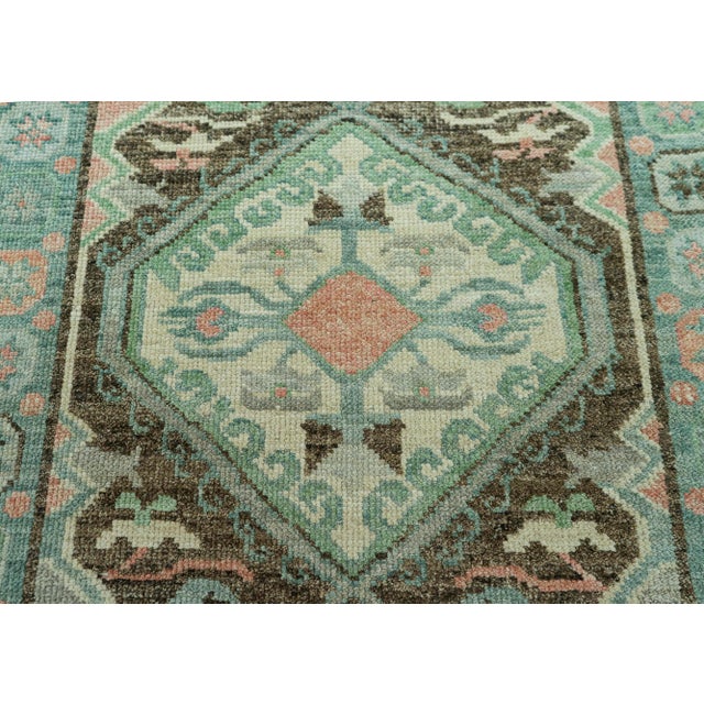 Turkish Oushak Rug 2'11" x 20'1" #20093 Explore a curated collection of hallway runners, wool rugs, and handmade...
