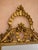 1975 Italian Hollywood Regency Giltwood Wall Mirror | Hand-Carved Gold Frame | 54” Tall For Sale - Image 4 of 6