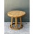 Mid-Century Modern Vintage Woven Rattan Accent Table For Sale - Image 3 of 12